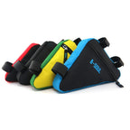 Triangle Bike Bag Front Tube Frame Cycling Bicycle Bags Waterproof MTB Road Pouch Holder Saddle – Waterproof