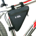 Triangle Bike Bag Front Tube Frame Cycling Bicycle Bags Waterproof MTB Road Pouch Holder Saddle – Waterproof