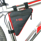 Triangle Bike Bag Front Tube Frame Cycling Bicycle Bags Waterproof MTB Road Pouch Holder Saddle – Waterproof