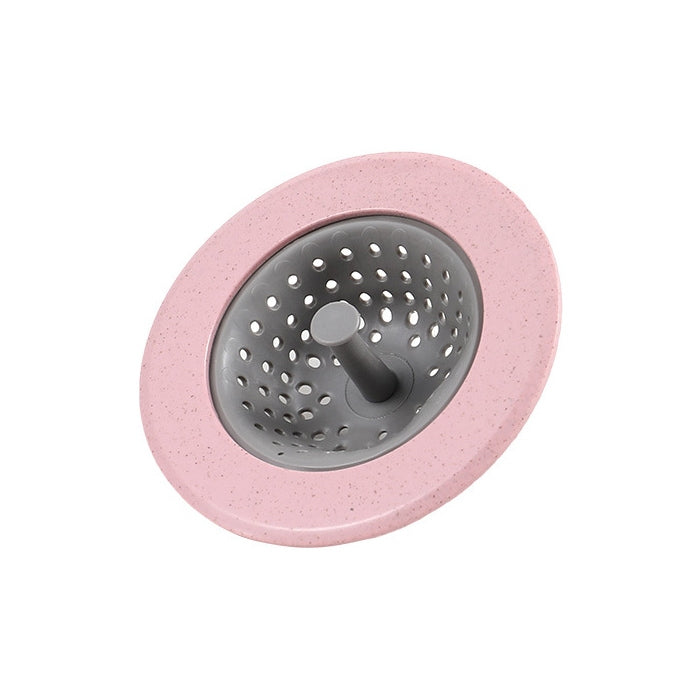 vanzlife Dishwasher filter pool floor drain household kitchen anti-blocking anti-seal washing net bag sewer filter, Pink, Blue, Apricot