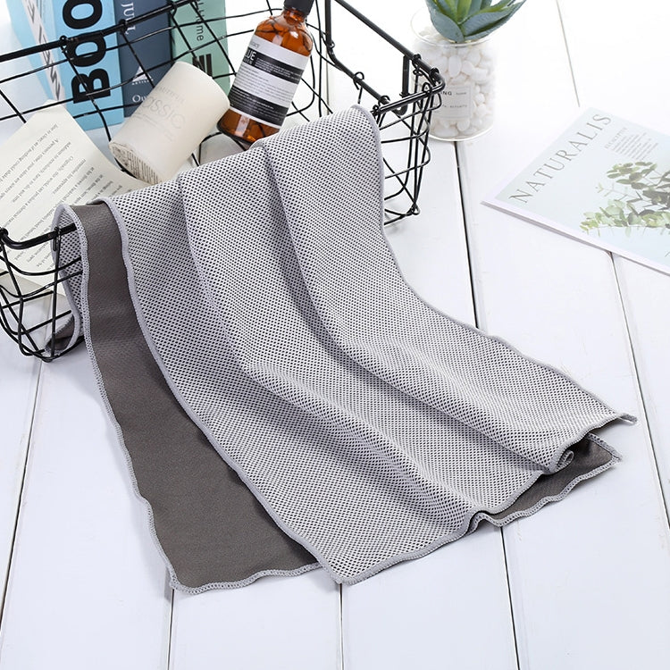 Absorbent Polyester Quick-drying Breathable Cold-skinned Fitness Sports Portable Towel, 40x80 Aluminum Foil Bag, 30x100 Aluminum Foil Bag