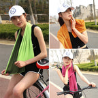 Absorbent Polyester Quick-drying Breathable Cold-skinned Fitness Sports Portable Towel, 40x80 Aluminum Foil Bag, 30x100 Aluminum Foil Bag