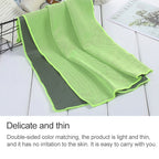 Absorbent Polyester Quick-drying Breathable Cold-skinned Fitness Sports Portable Towel, 40x80 Aluminum Foil Bag, 30x100 Aluminum Foil Bag
