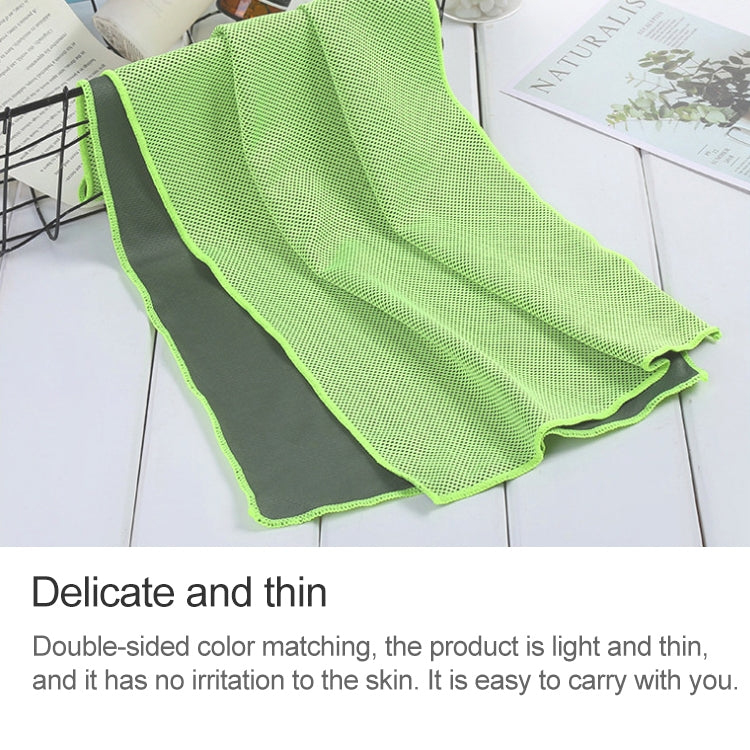 Absorbent Polyester Quick-drying Breathable Cold-skinned Fitness Sports Portable Towel, 30x100 Rope Cup, 30x100 Clasp Cup