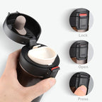 Stainless Steel Thermos Cups Insulated Tumbler, 380ml