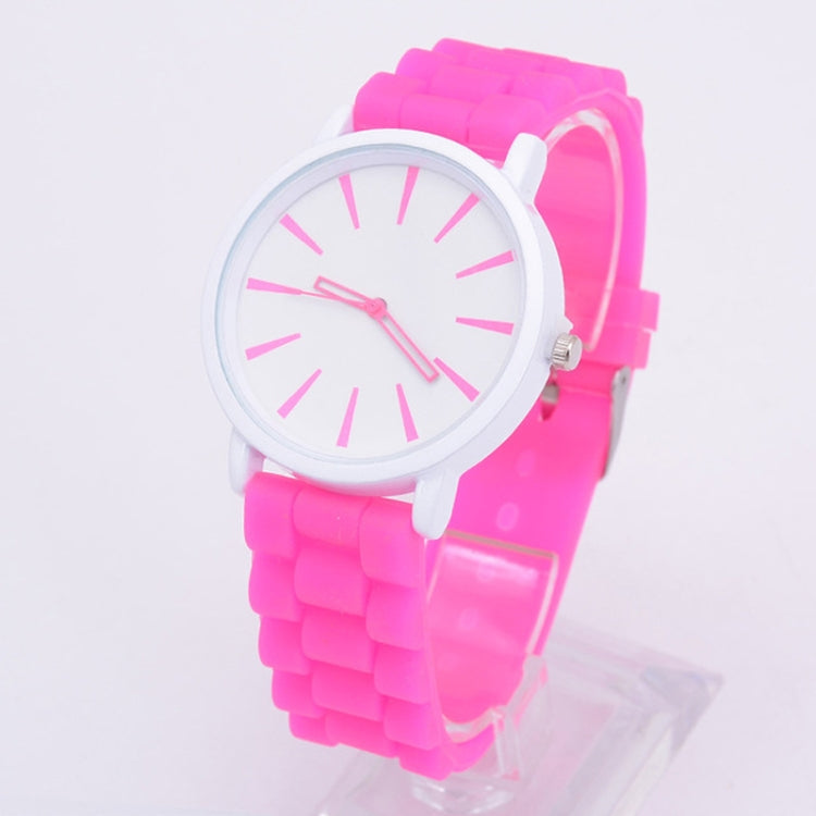 Quartz Watch – Silicone #2 Rose Red