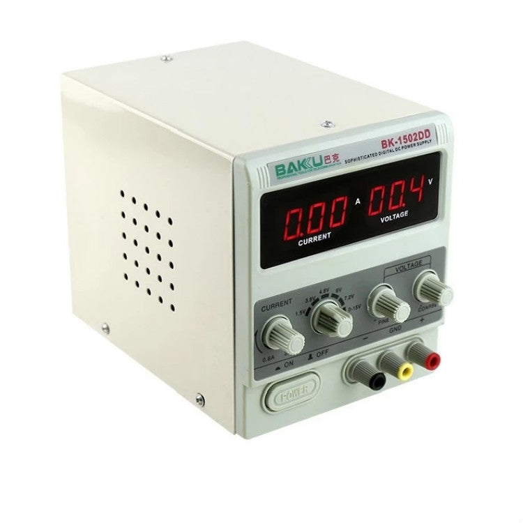 BAKU BK-1502DD DC Regulated Power Supply DC Ammeter Laptop Mobile Phone Repair Digital Display, 220V EU Plug, 110V US Plug 220V EU Plug