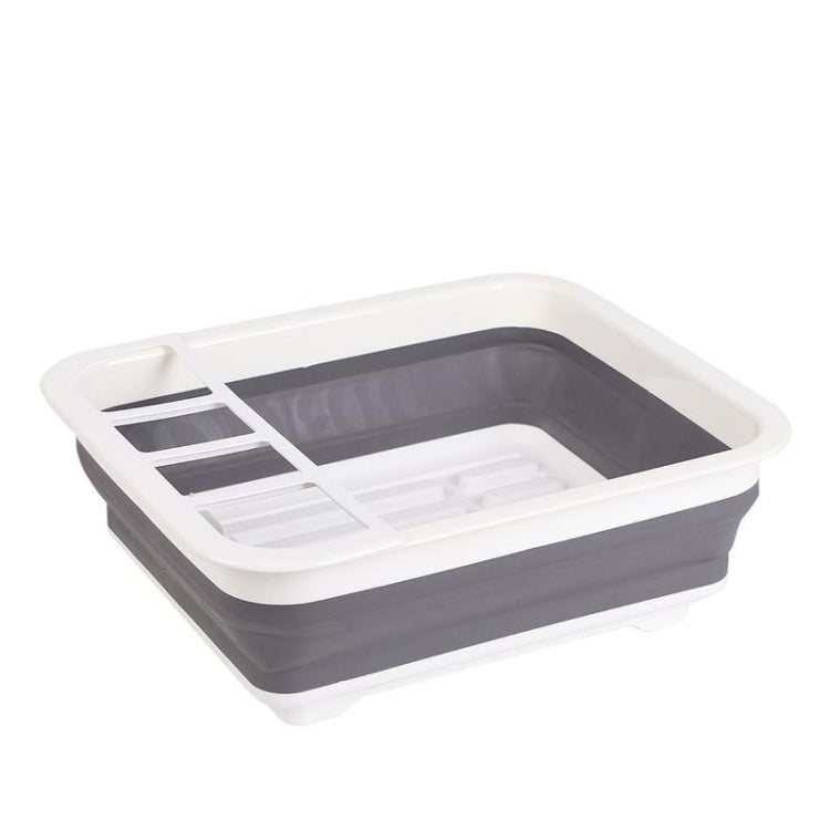 Foldable Dish Rack Tableware Rack Portable Bowl Rack Bowl Sink Design Drainage Basket Default Title