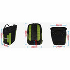 Mountain Bike Bicycle Rear Shelf Bag Camel Bag