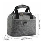Thickened Handheld Lunch Bag Insulated Bento Bags Kids Lunch Kits