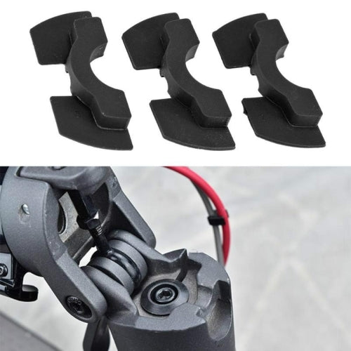 3 in 1 Shock Absorption Shockproof Standing Handle Rubber Damper for Xiaomi Electric Scooter Black