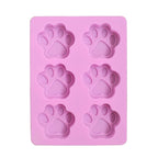 3 PCS Paw Soap Ice Cream Chocolate Cake Silicone Mold, Soap Shape