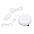 Portable Mini Washing Machine Ultrasonic Turbine Clothes Mini Washer with USB Cable Convenient for Travel, 3 in 1, 2 in 1 3 in 1