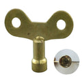 5 PCS Faucet Key Solid Brass Lock Radiator Plumbing Drainage Square Hole Socket Faucet Key, Inner Diameter 6.25 mm Inner Diameter 6.25 mm