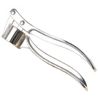 Kitchen Handheld Stainless Steel Ginger Garlic Crusher Garlic Puree Machine, Stainless Steel 3