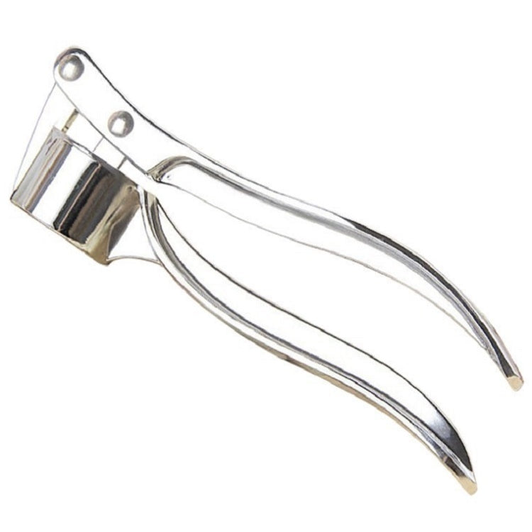 Kitchen Handheld Stainless Steel Ginger Garlic Crusher Garlic Puree Machine, Stainless Steel 3