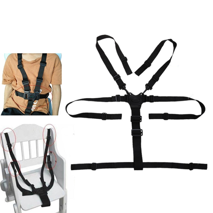Five-point Child Safety Belt For Baby Stroller Seat Belt, Seat Belt – Durable Build, Easy to Use Seat Belt