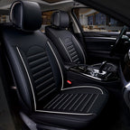 Universal PU Leather Car Seat Cover, Black White, Black Red, Black White Deluxe, Black Red Deluxe, Coffee Deluxe, Beige Deluxe, Beige, Coffee