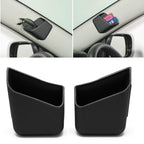 2 PCS Universal Car Accessories Glasses Organizer Storage Box Holder Black, Car Glasses Organizer – Durable Build, Easy to Use Car Glasses Organizer
