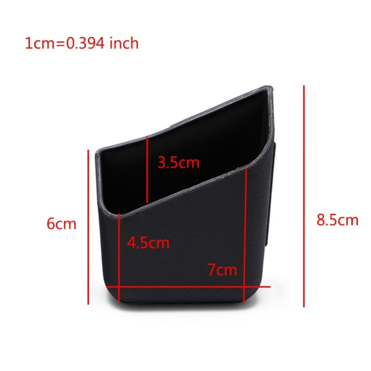 2 PCS Universal Car Accessories Glasses Organizer Storage Box Holder Black, Car Glasses Organizer – Durable Build, Easy to Use