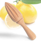 Wooden Squeezer Juicer Fruit Juice Extractor Reamer Lemon Cone Multifunctional Kitchen Tool, Squeezer Juicer