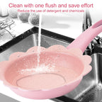 Baby Complementary Food Pot Cooking Milk Pan Maifan Stone Non Stick Household Multifunction Small Pot, Blue Milk Pan With Lid