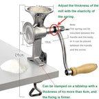 Household Stainless Steel Manual Grinder Home Coffee Tools Grinding Mill Machine for Soy Peanut, Grinding Mill Machine