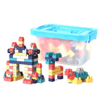 Children Creative Assembling Large Particles of Building Blocks DIY Educational Toys, Random Color Delivery, 100 PCS, 220 PCS, 300 PCS, 400 PCS 100 PCS