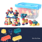 Children Creative Assembling Large Particles of Building Blocks DIY Educational Toys, Random Color Delivery, 100 PCS, 220 PCS, 300 PCS, 400 PCS