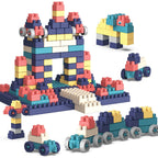 Children Creative Assembling Large Particles of Building Blocks DIY Educational Toys, Random Color Delivery, 100 PCS, 220 PCS, 300 PCS, 400 PCS