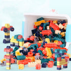 Children Creative Assembling Large Particles of Building Blocks DIY Educational Toys, Random Color Delivery, 100 PCS, 220 PCS, 300 PCS, 400 PCS