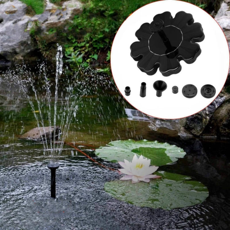 Solar Petal Fountain Floating Fountain Pond Garden Decoration, Solar Petal Fountain Solar Petal Fountain