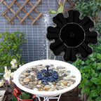 Solar Petal Fountain Floating Fountain Pond Garden Decoration, Solar Petal Fountain