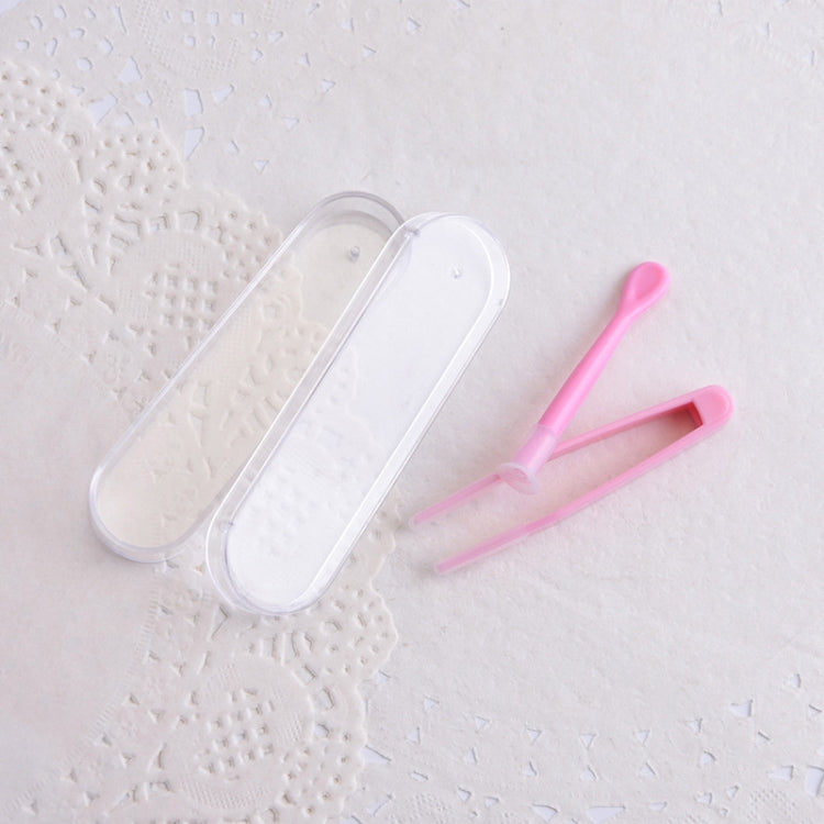 5pcs Portable Contact Lens Special Tweezer and Stick Set Travel Kit