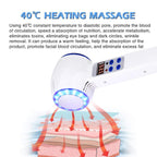 Face Care Device Hot Cold Hammer Cryotherapy Blue Photon Acne Treatment Skin Beauty Massager Lifting Rejuvenation Facial Machine