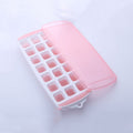 Summer 21 Grid Cool Home-made Ice Cube Ice Box Mould with Lid, 21 Grid(Pink), 21 Grid(Blue), 21 Grid(Green) 21 Grid(Pink) Pink