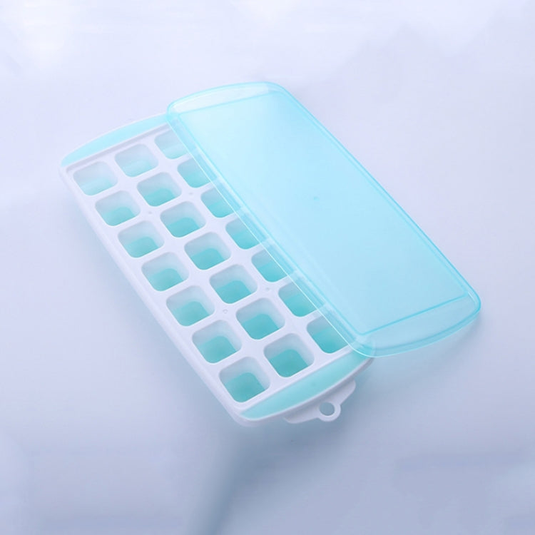 Summer 21 Grid Cool Home-made Ice Cube Ice Box Mould with Lid, 21 Grid(Pink), 21 Grid(Blue), 21 Grid(Green) – Durable Build, Easy to Use 21 Grid(Green) Green