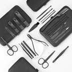 Manicure Nail Clippers Pedicure Set Portable Travel Hygiene Kit Stainless Steel Cutter Tool Set
