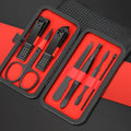 Manicure Nail Clippers Pedicure Set Portable Travel Hygiene Kit Stainless Steel Cutter Tool Set Default Title