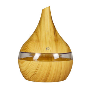 Oblique Mouth Light Wood Grain