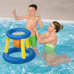 Inflatable Basketball Hoop Swimming Pool Entertainment Facilities, Basketball Hoop + Ball Basketball Hoop + Ball