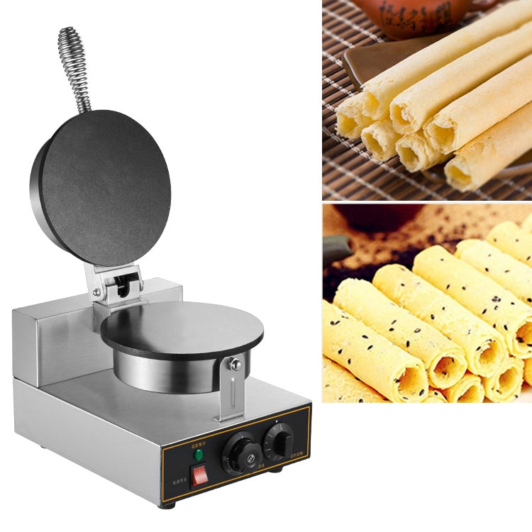 Stainless Steel Single-head Egg Roll Machine Ice Cream Crisp Egg Roller, 320x250x178cm 320x250x178cm