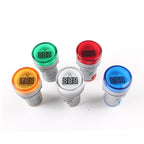 AD16-22DSV Mini Digital Display 60-500V General Indicator AC Voltmeter, Open Hole: 22mm, 60-500V Yellow, 60-500V Blue, 60-500V White, 60-500V Red, 60-500V Green