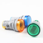 AD16-22DSV Mini Digital Display 60-500V General Indicator AC Voltmeter, Open Hole: 22mm, 60-500V Yellow, 60-500V Blue, 60-500V White, 60-500V Red, 60-500V Green