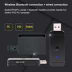 JYS-130 Wireless Bluetooth Gamepad Converter Adapter For PS3 / Switch / PC, For PS3 / Switch / PC
