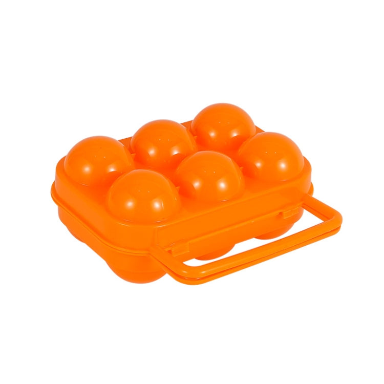 6 Grid Outdoor Portable Egg Protection Box, Random Color Delivery Default Title