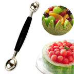 Household Stainless Steel Double Head Fruit Digging Spoon, Double Head Double Head