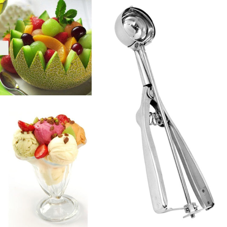 Thick Stainless Steel Ice Cream Spoon Fruit Digging Spoon, 5cm 5cm