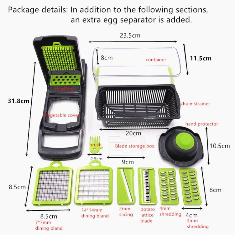 Vegetable Cutter Kitchen Slicer Fruit Cutter Potato Peeler Carrot Cheese Grater Vegetable Slicer, Vegetable Cutter – Durable Build, Easy to Use