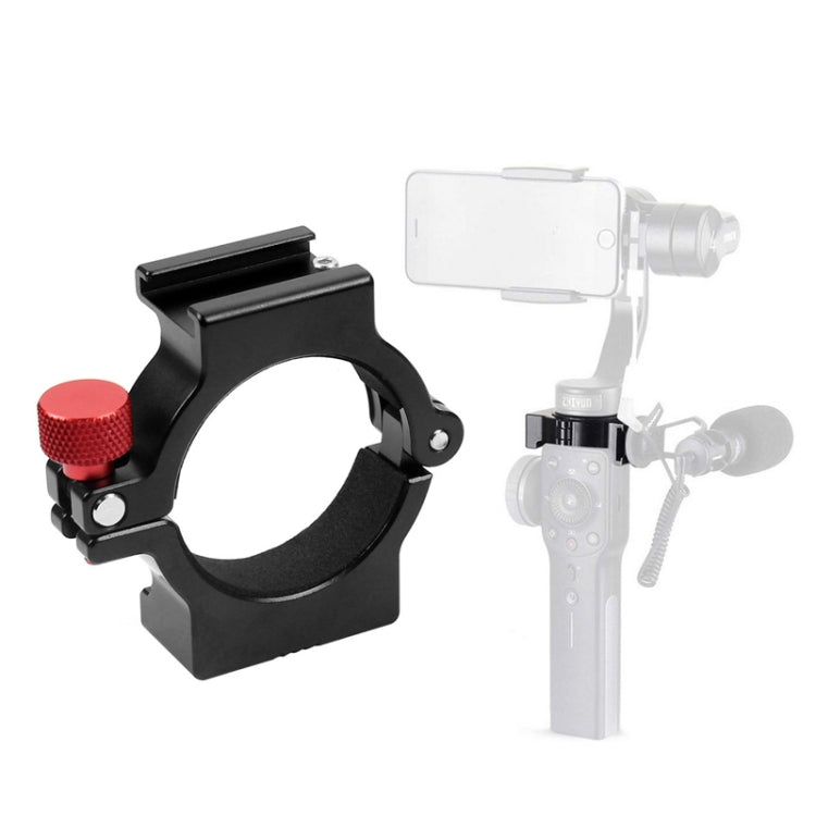 Hot Shoe Adapter Ring Microphone Mount for Zhiyun Smooth 4 Handle Gimbal Stabilizer Rode Default Title